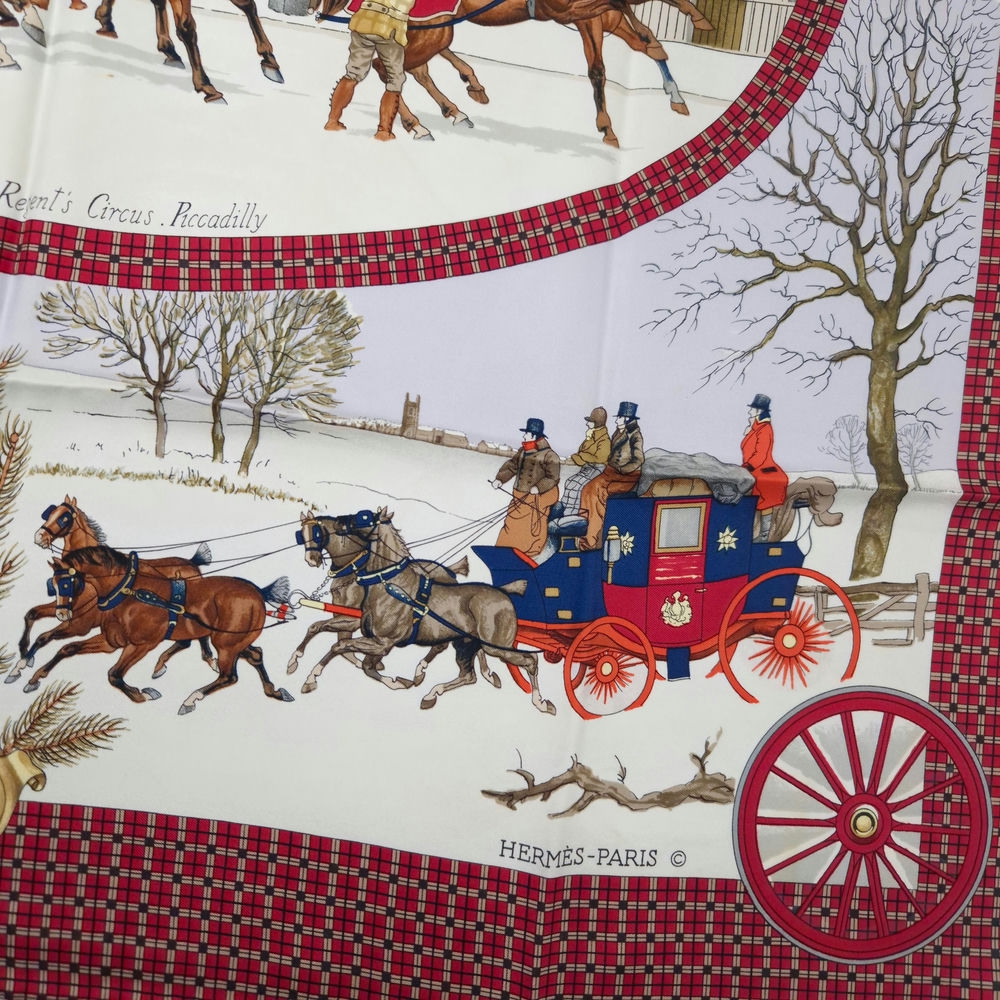 foulard hermès vintage