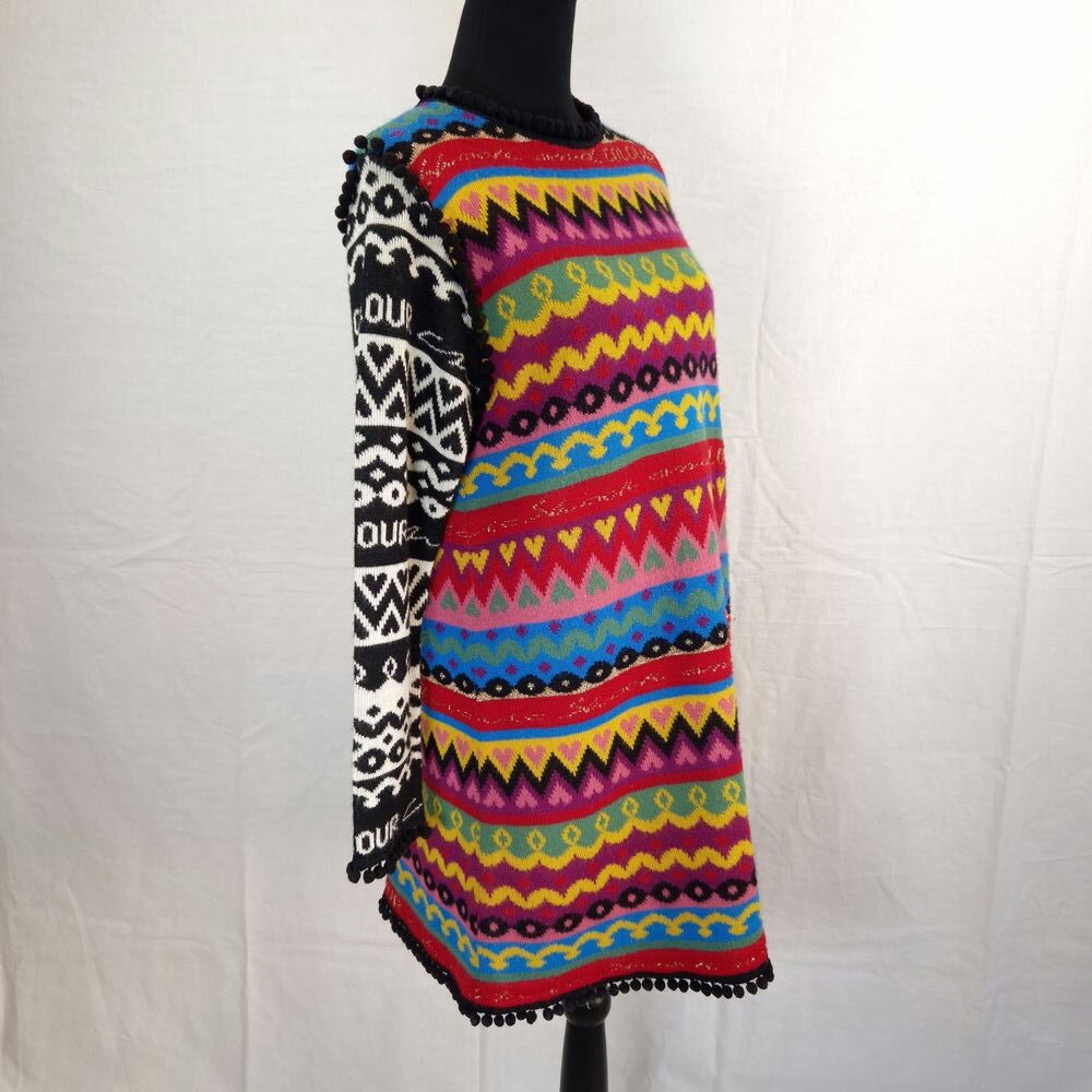 moschino abito colorato