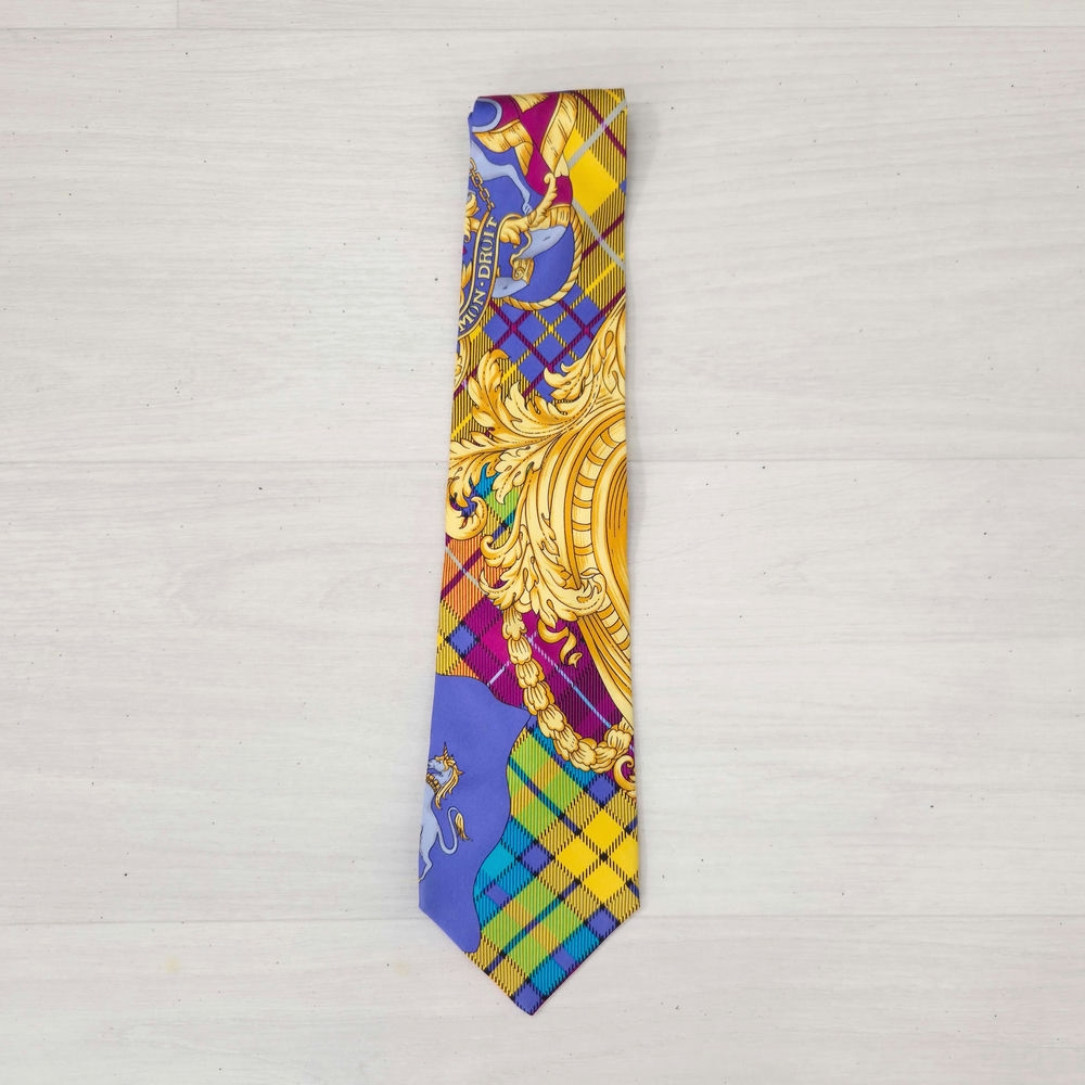vintage tie Versace