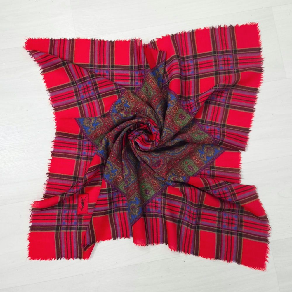 sciarpa scozzese vintage