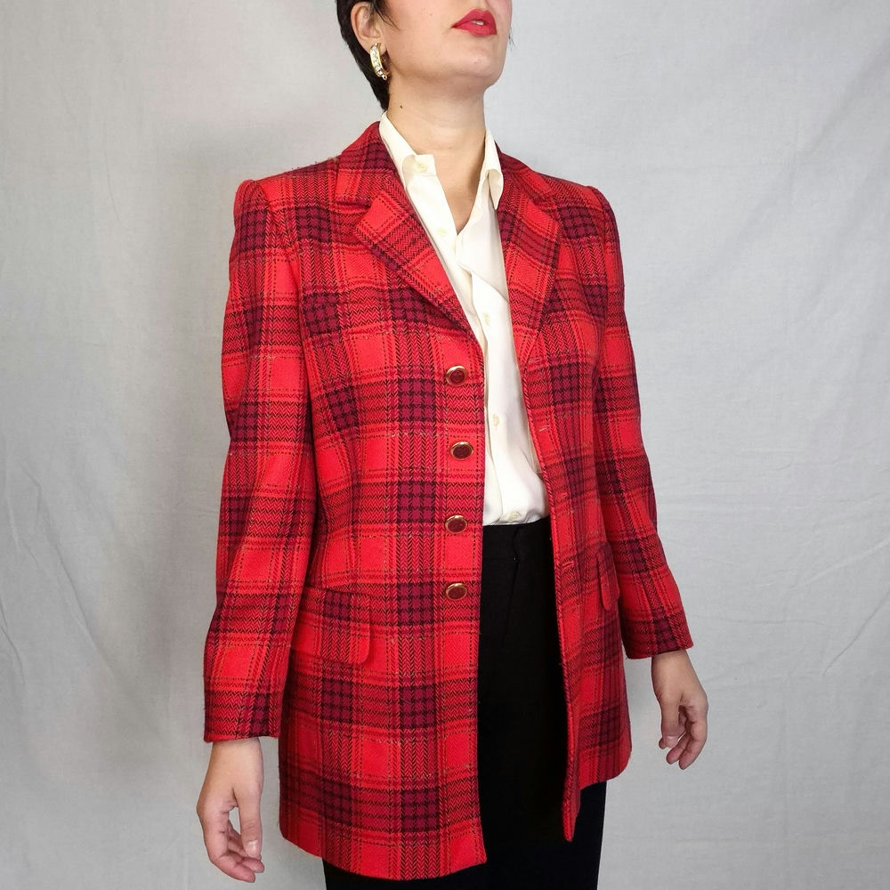 idee di outfit natalizio vintage