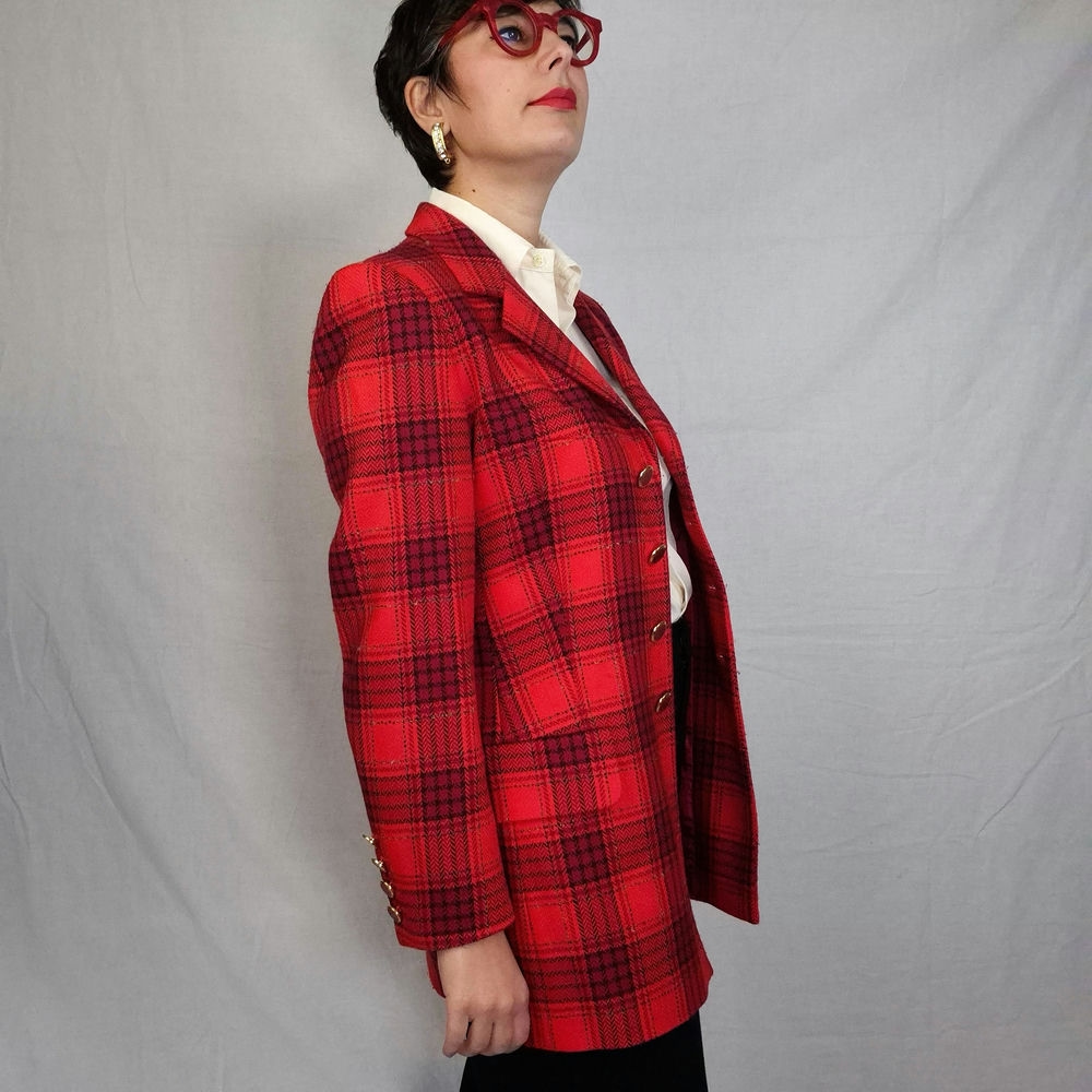 outfit tartan per natale