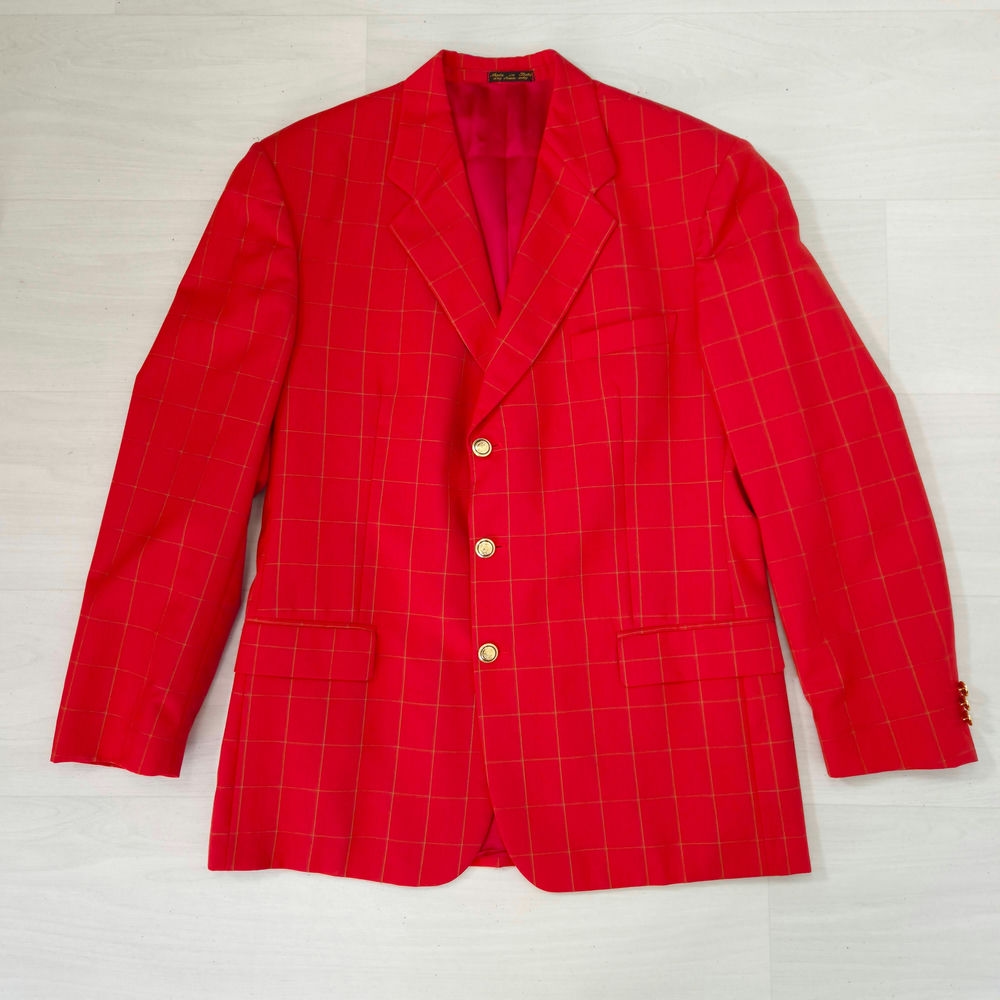 giacca rossa da uomo