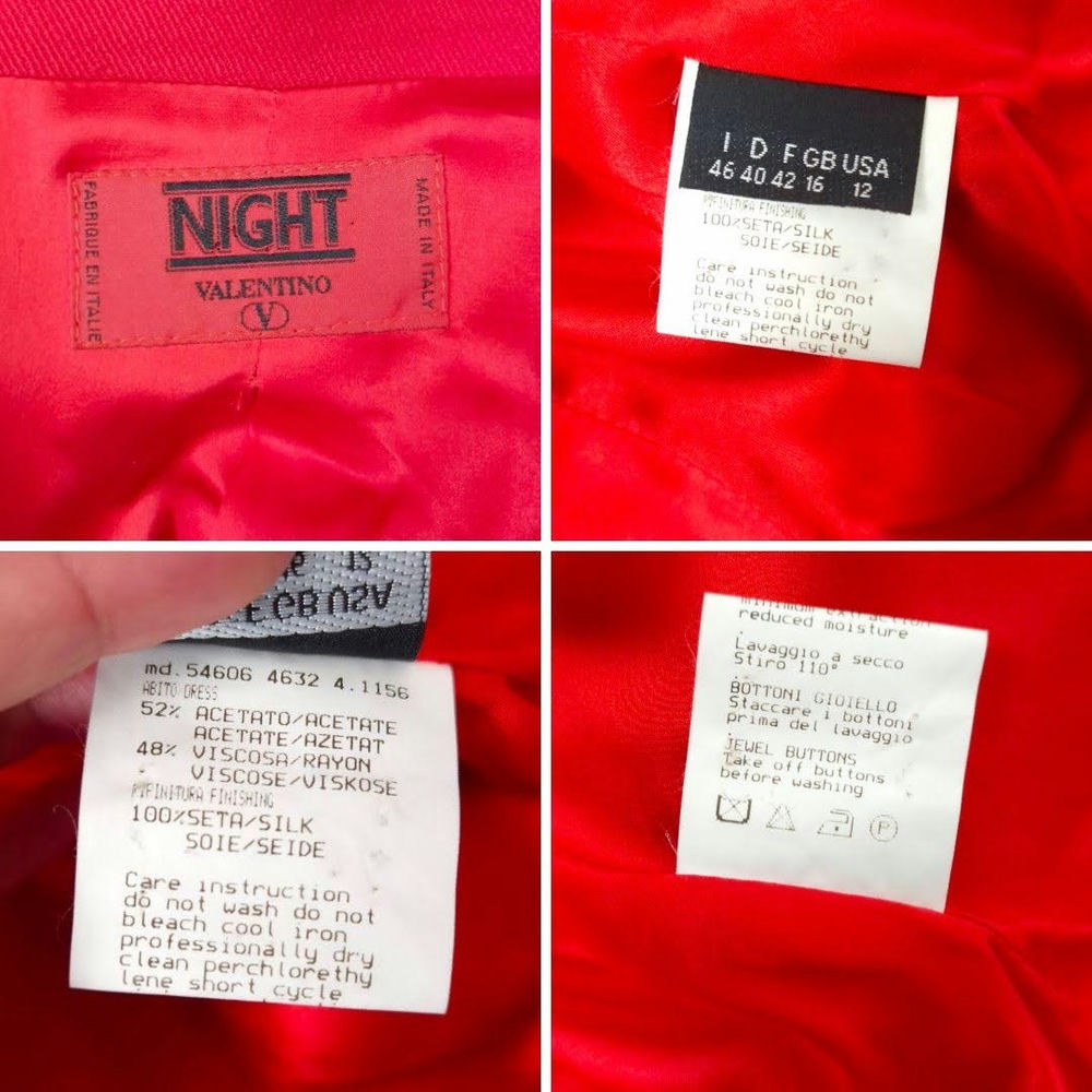 Valentino giacca rossa elegante da donna - immagine 9