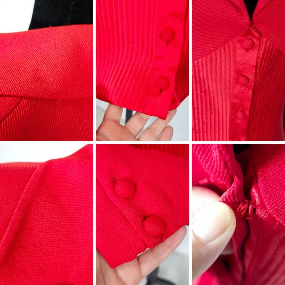 Valentino giacca rossa elegante da donna - immagine 10