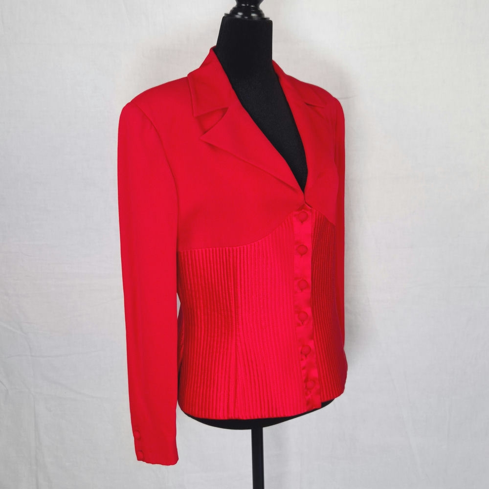 Valentino giacca rossa elegante da donna - immagine 8