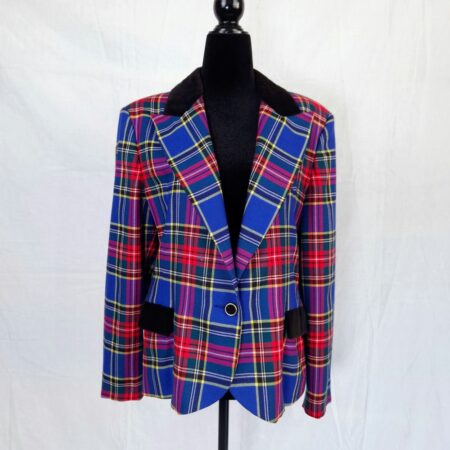 Giacca tartan