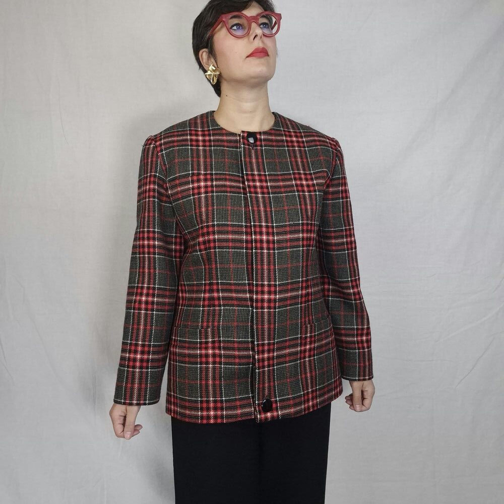 Outfit scozzese vintage