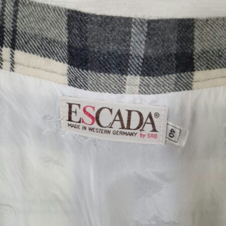 Escada gonna kilt in pura lana vergine
