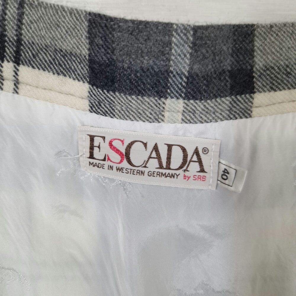 Escada gonna kilt in pura lana vergine
