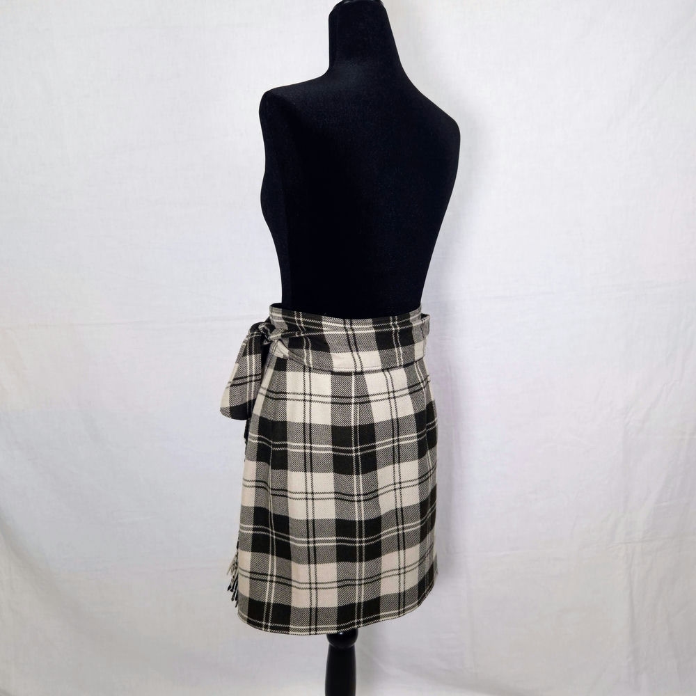 Max Mara gonna scozzese a portafoglio