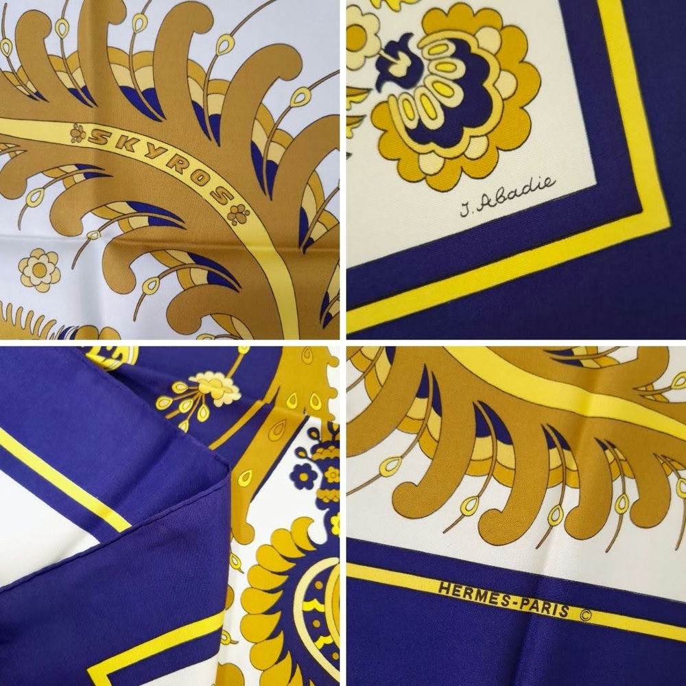silk scarf Hermès