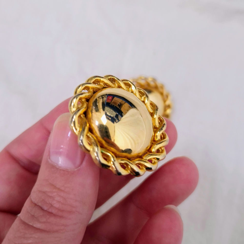 Orecchini vintage anni '80 - immagine 2