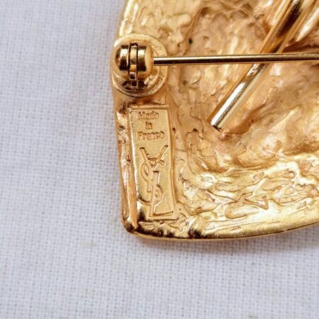 YSL spilla Love a forma di cuore vintage anni '90