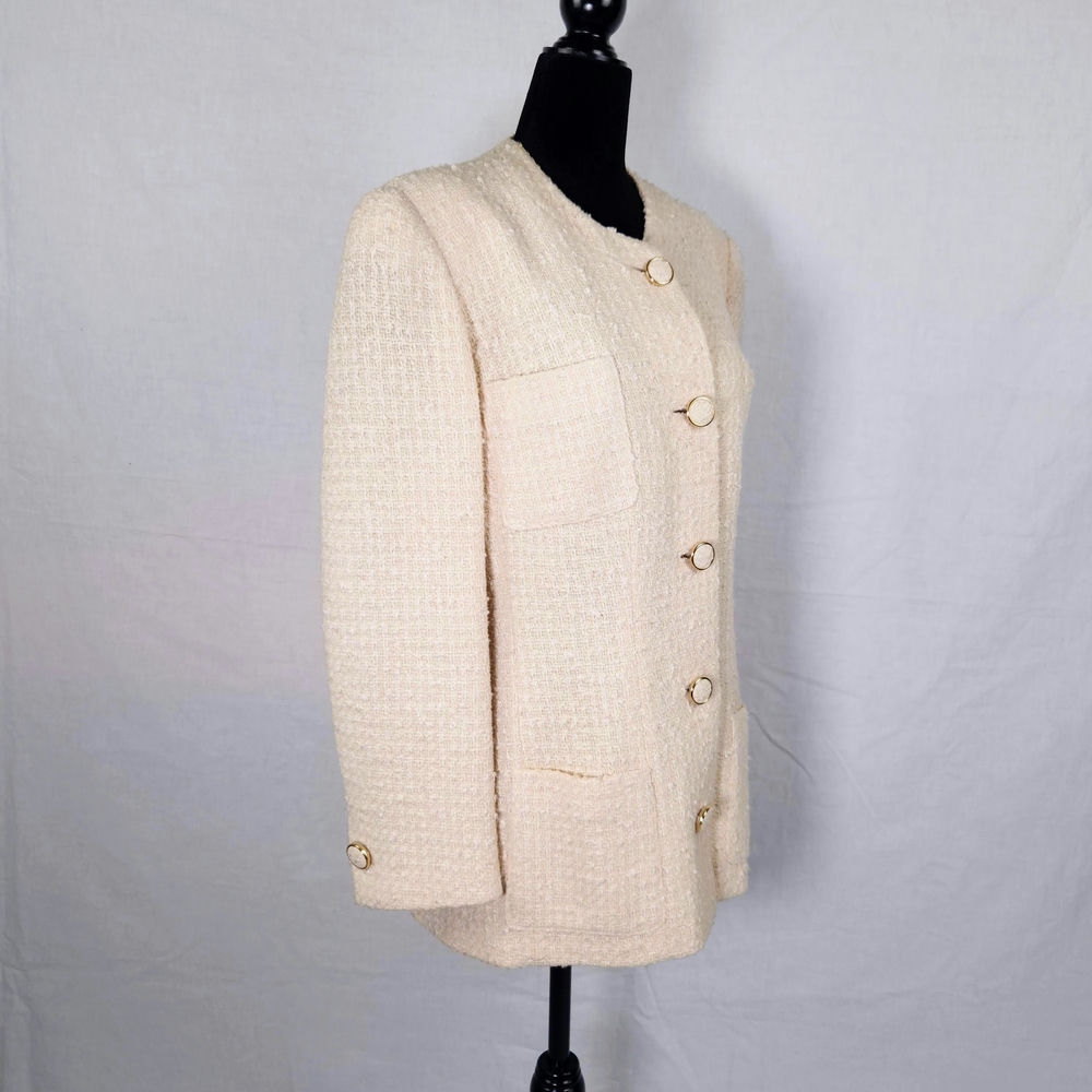 wool white jacket