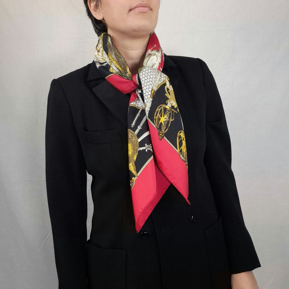 Hermès Armeria foulard vintage anno 1966