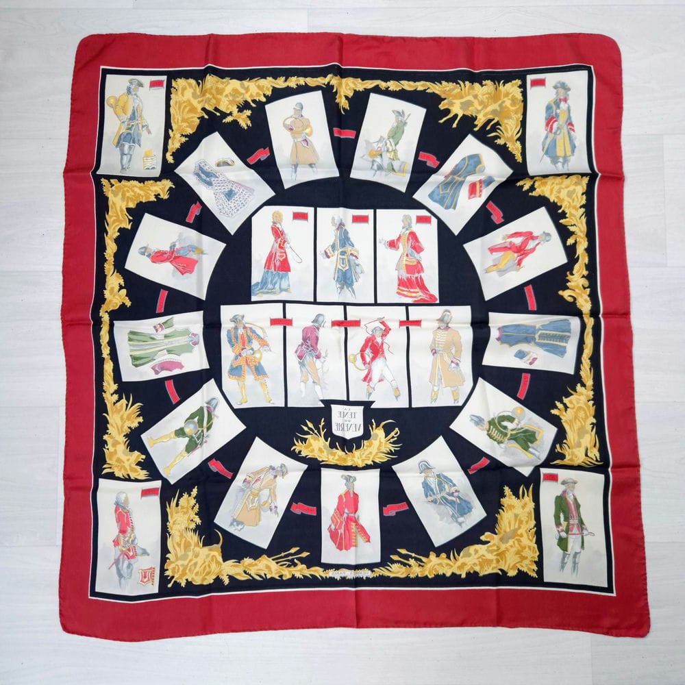 Hermès carré La Tenue de Venerie 1962 - immagine 5