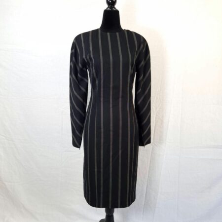 Christian Dior abito nero in lana