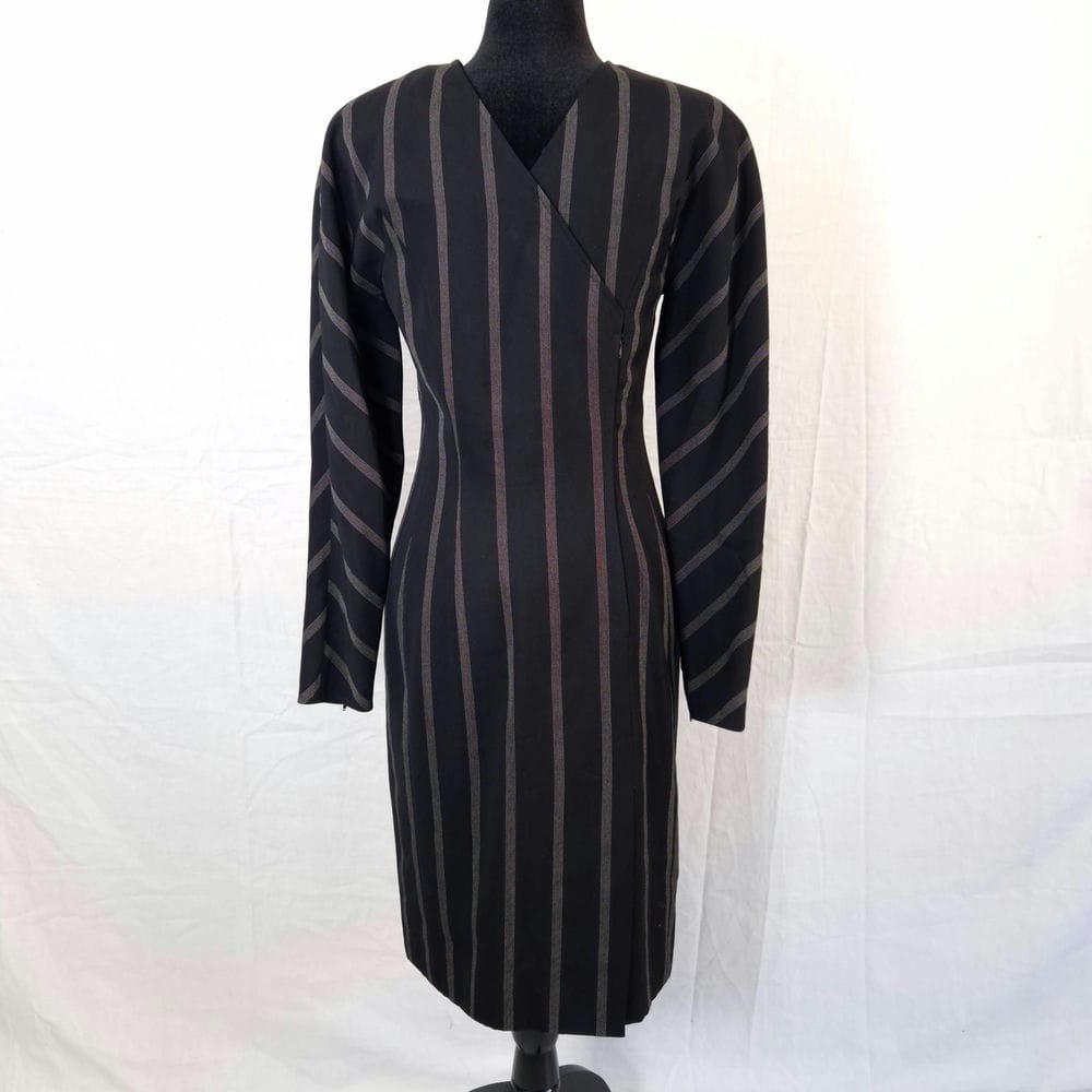 Christian Dior abito nero in lana - immagine 5