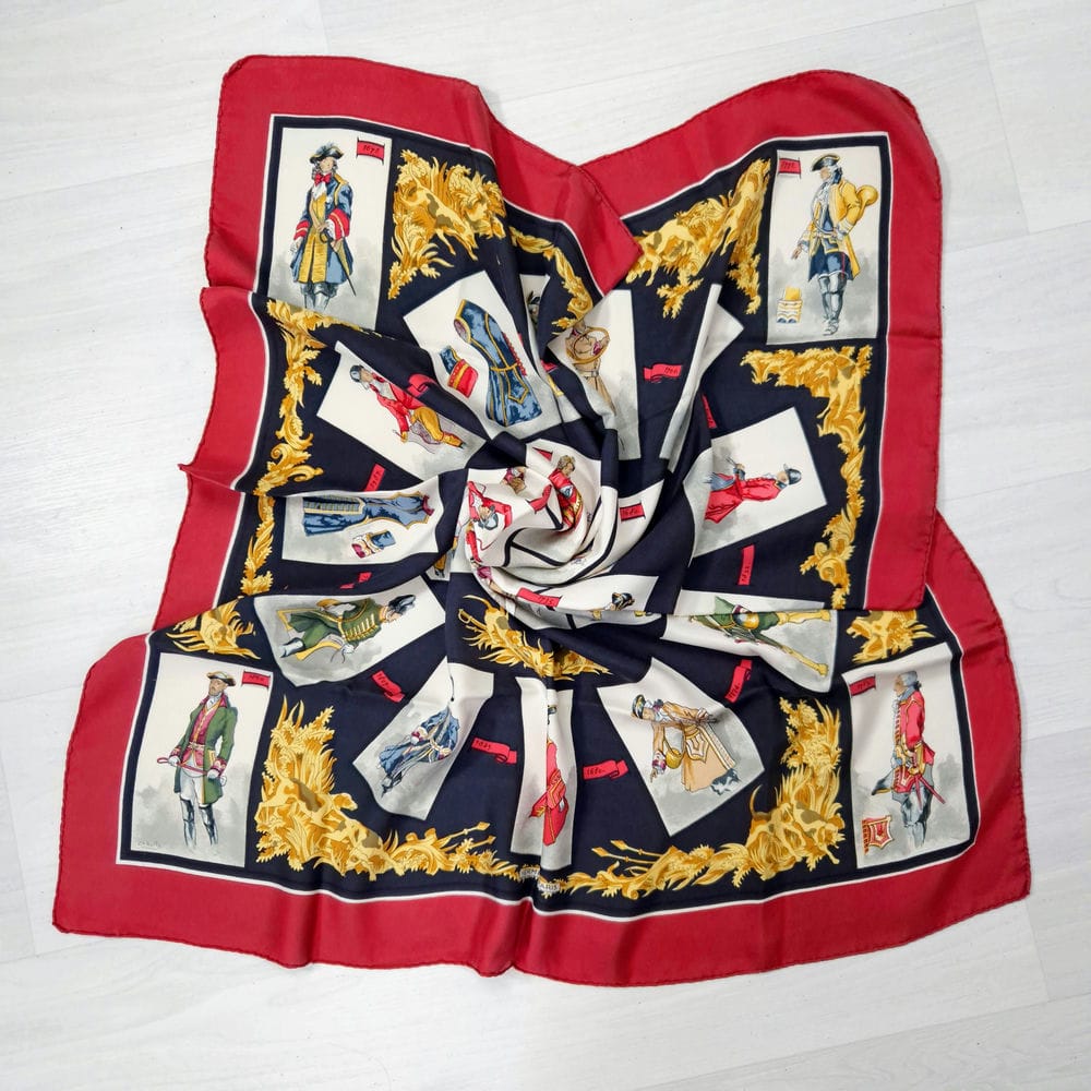 Hermès carré La Tenue de Venerie 1962 - immagine 10