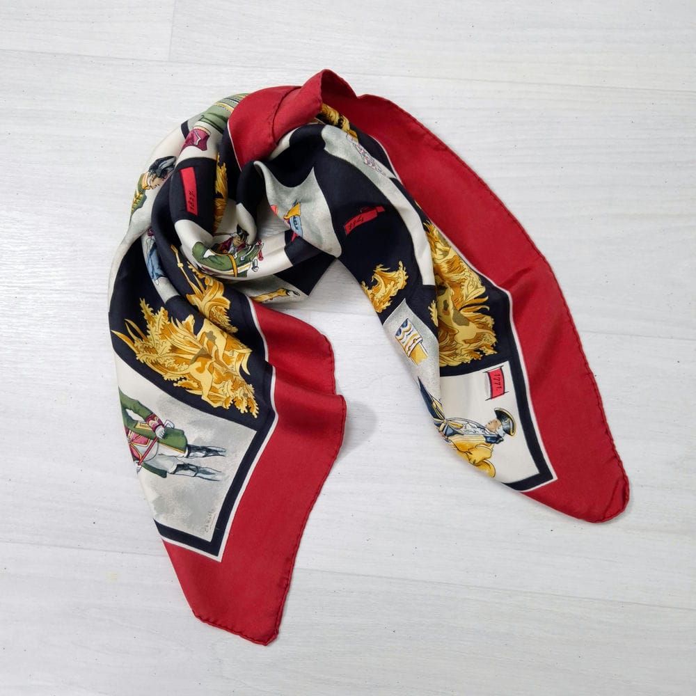 Hermès carré La Tenue de Venerie 1962 - immagine 9