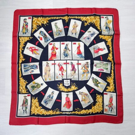 Hermès carré La Tenue de Venerie 1962