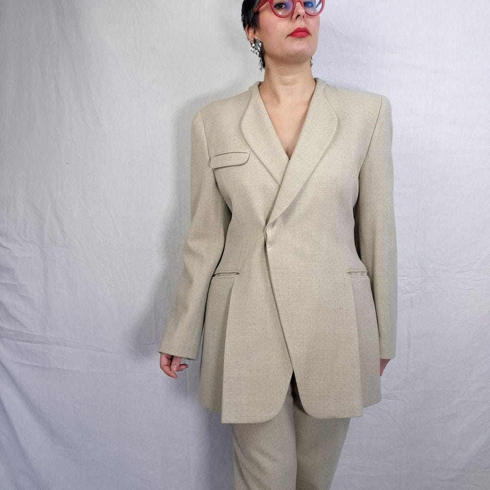 armani tailleur pantalone