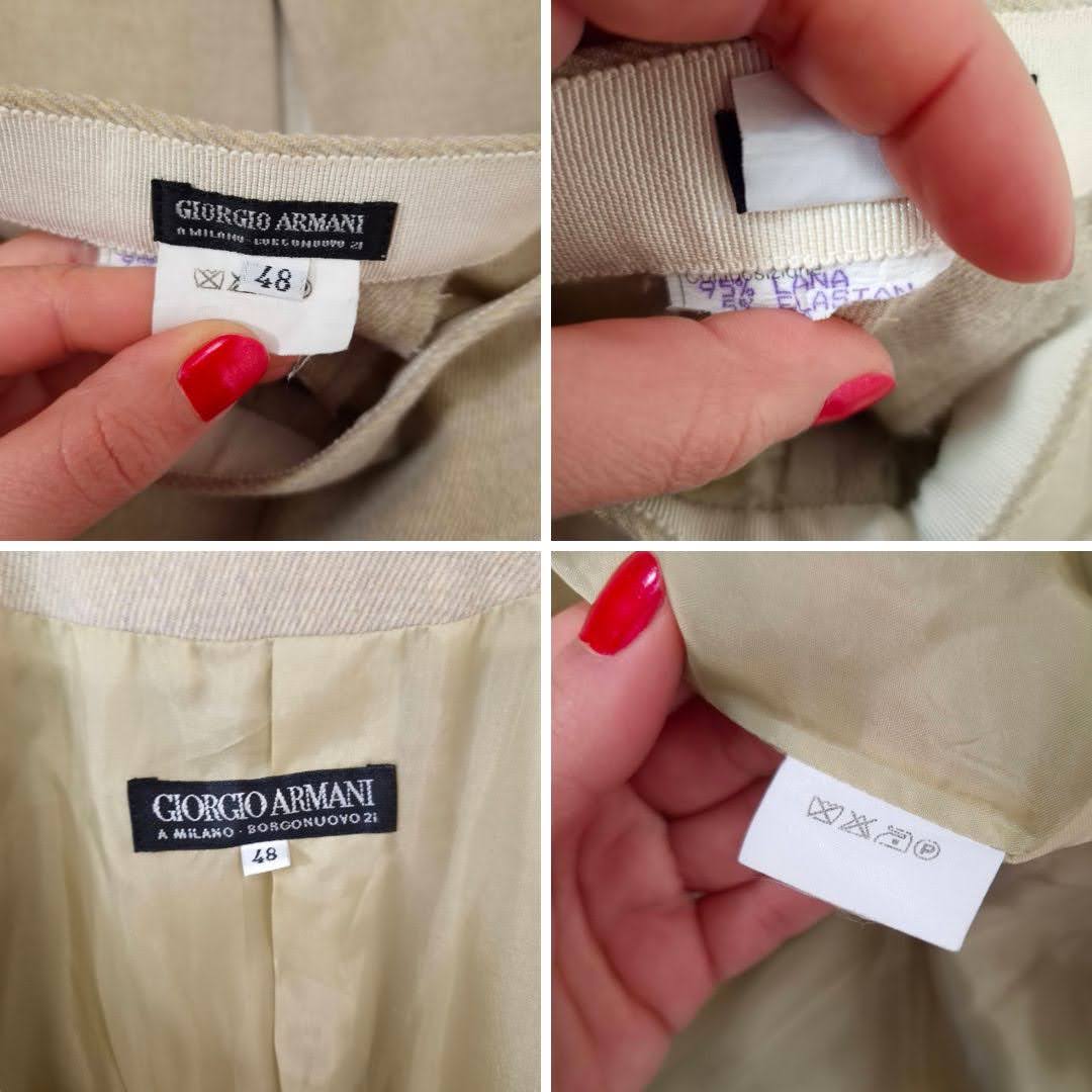 Giorgio Armani tailleur pantalone anni '90 - immagine 11