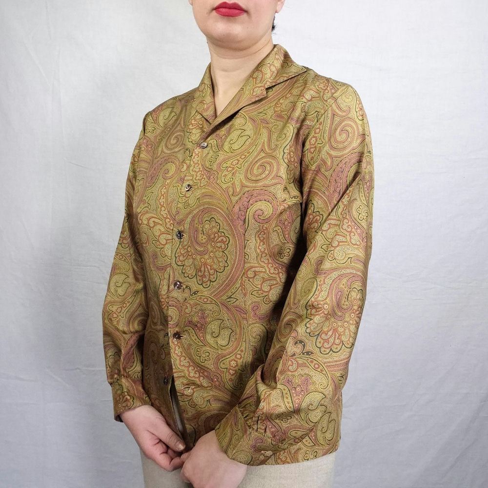 camicia seta vintage