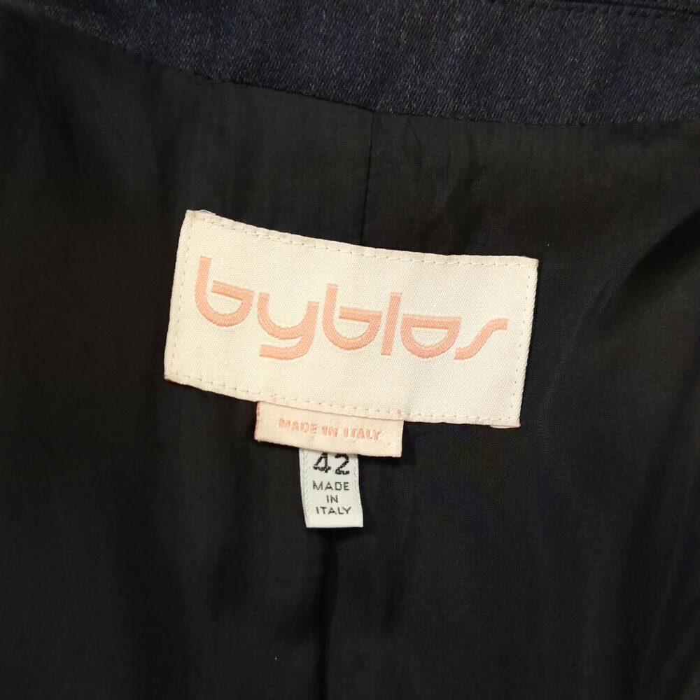 Byblos giacca grigia lunga anni '90