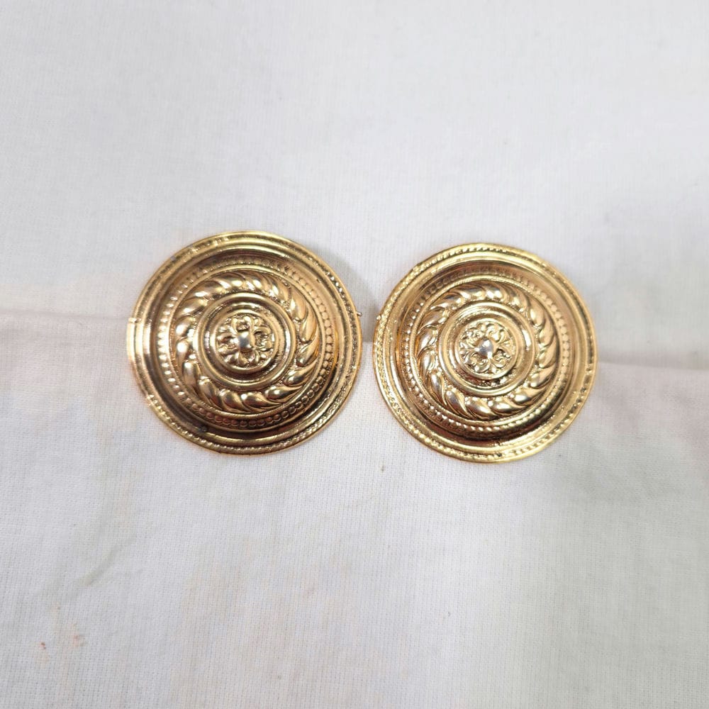 Orecchini rotondi vintage