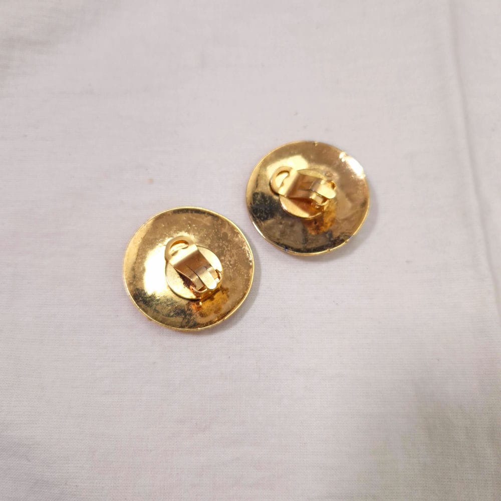 Orecchini rotondi vintage - immagine 3