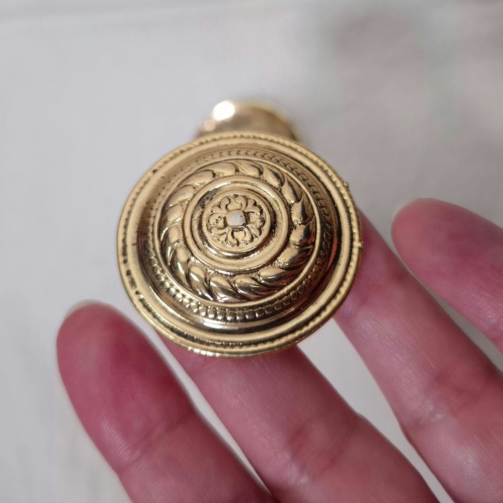 Orecchini rotondi vintage - immagine 5