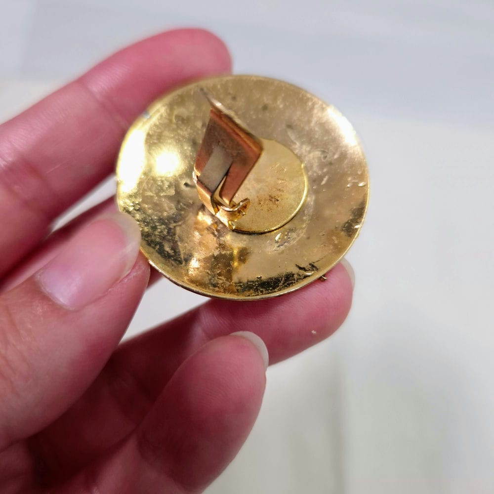 Orecchini rotondi vintage - immagine 7