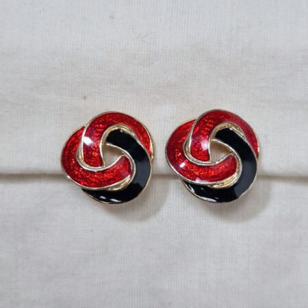 Orecchini a intreccio