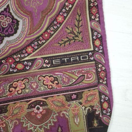 Etro sciarpa multicolore con fantasia paisley