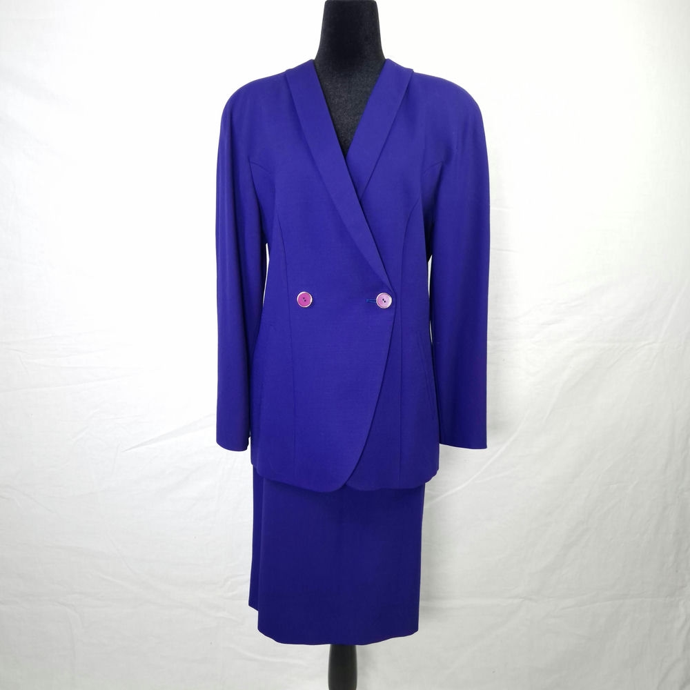 Tailleur gonna viola