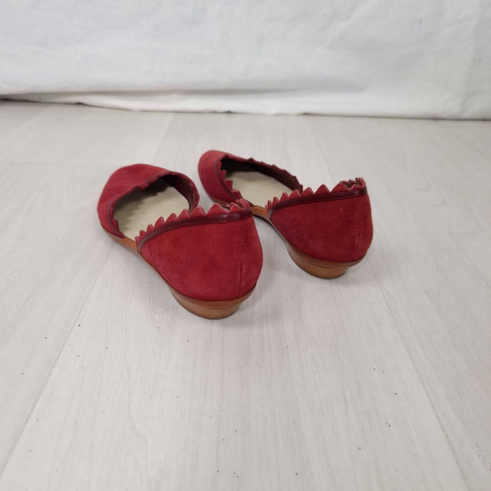 suede flat shoes