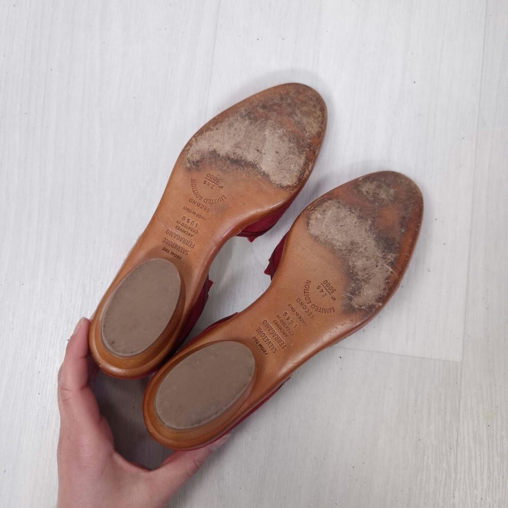 ballerine scamosciate