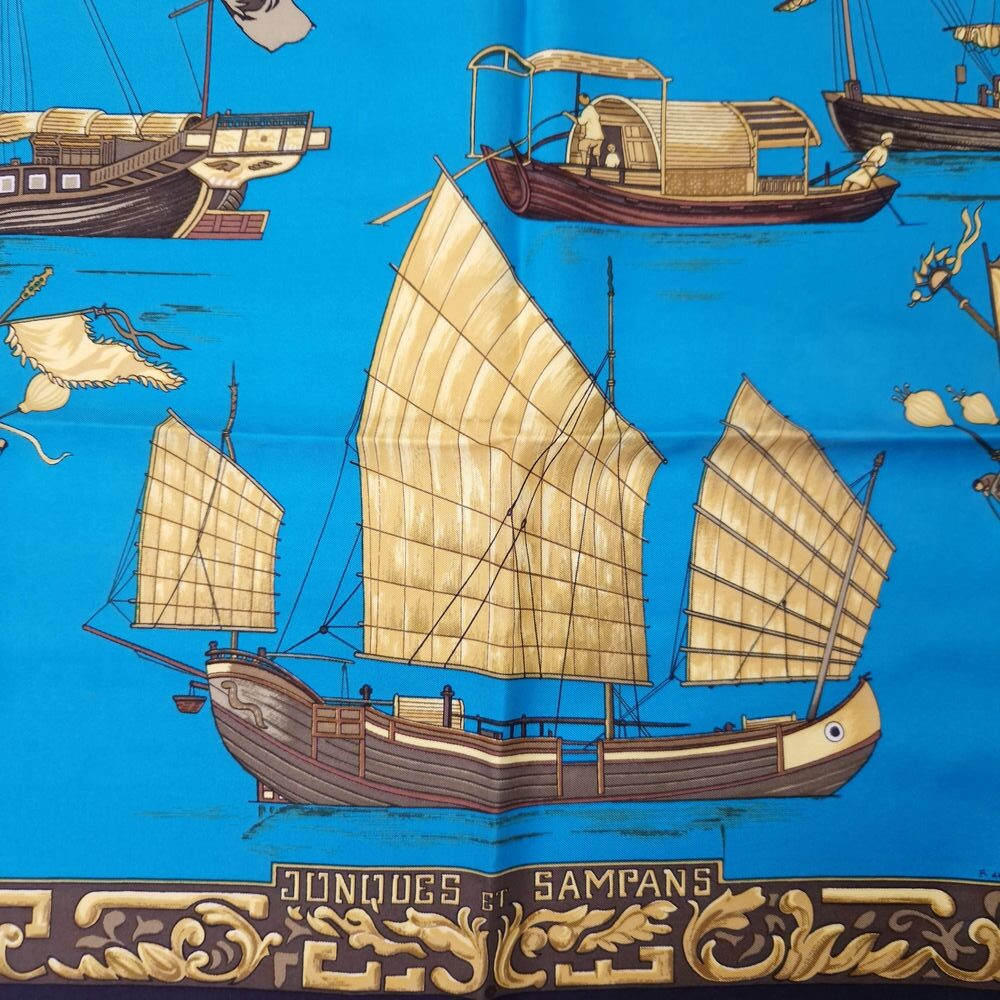 foulard seta vintage