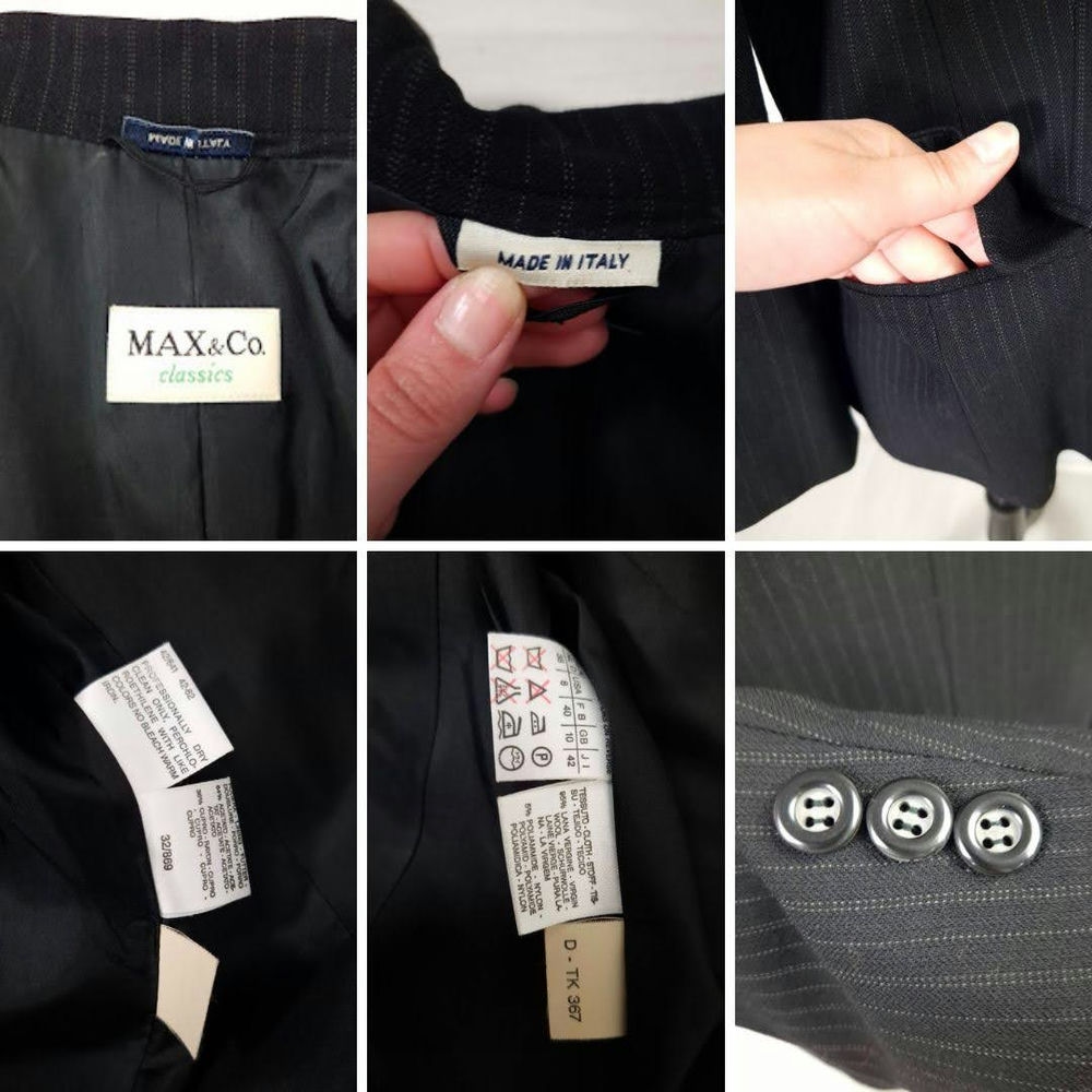 pinstriped jacket for women