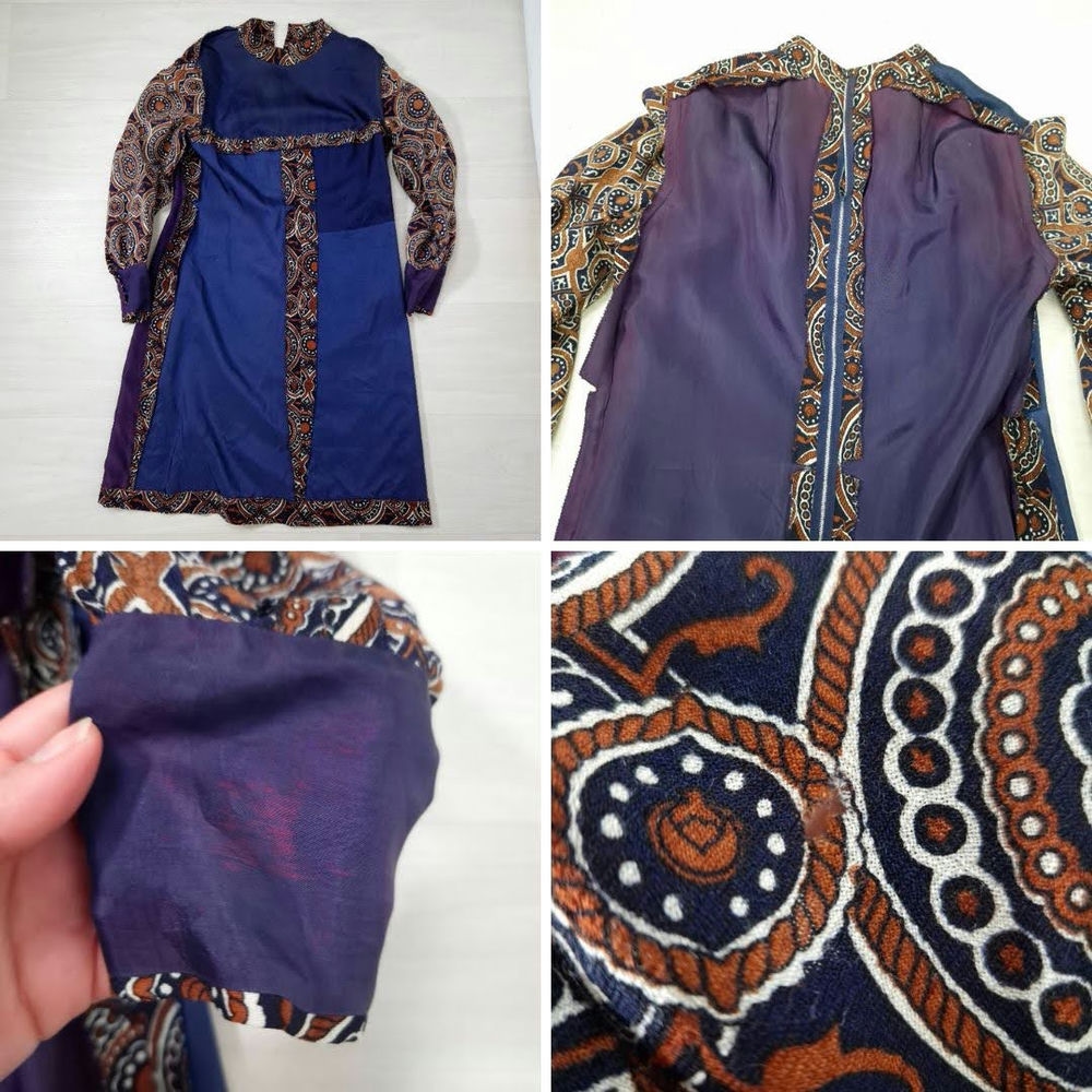 seventies vintage dress