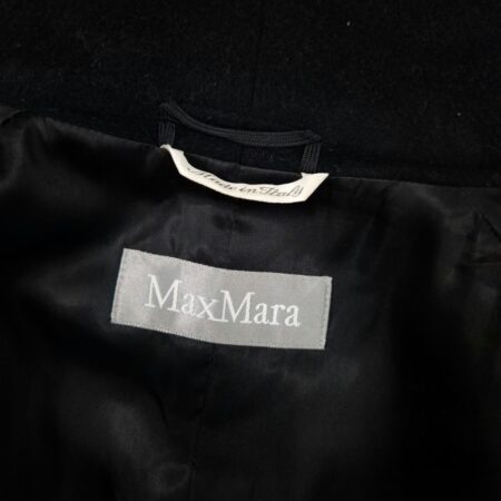 Max Mara cappotto nero lungo