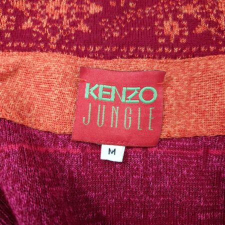 Kenzo Jungle cardigan rosa in lana