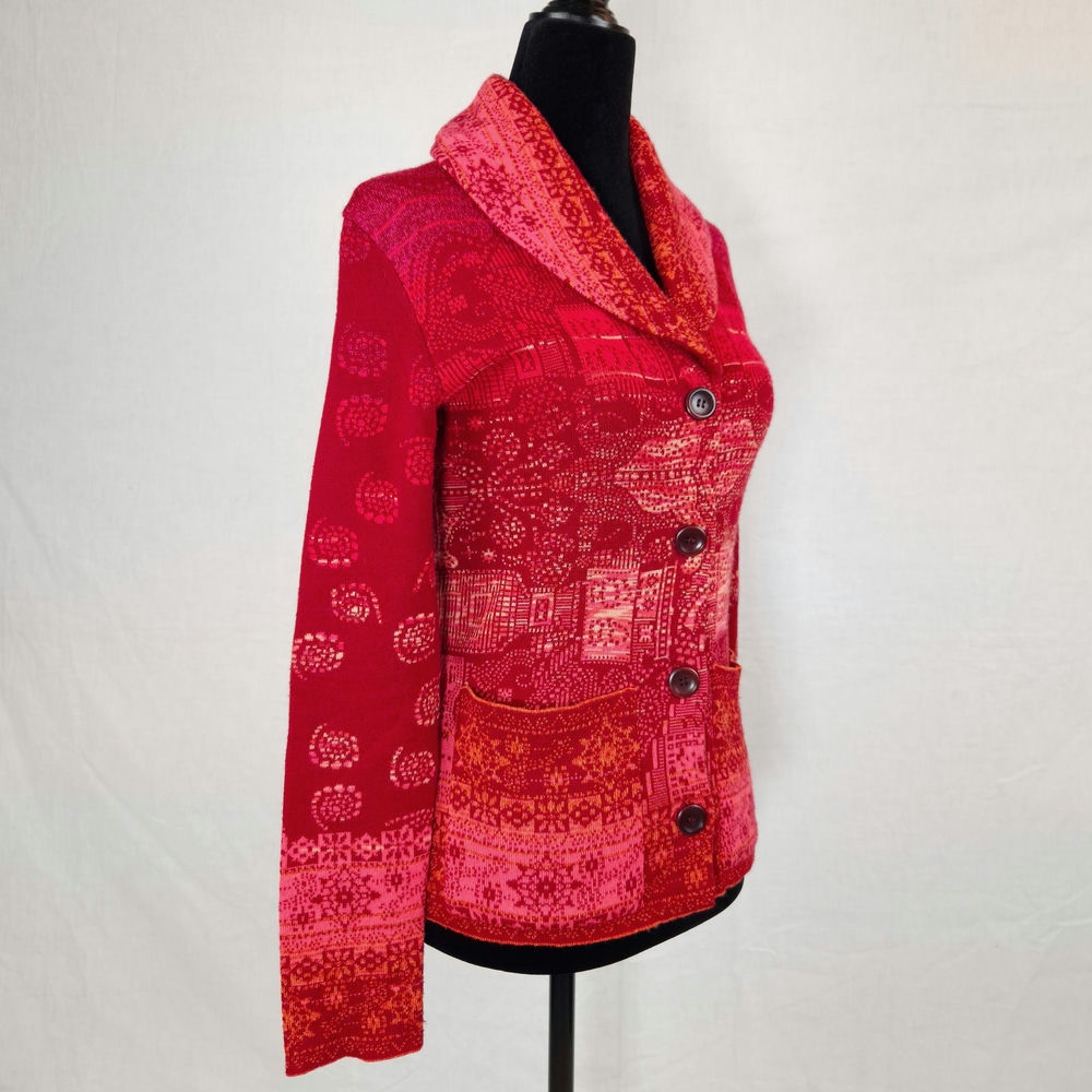 maglione rosa vintage