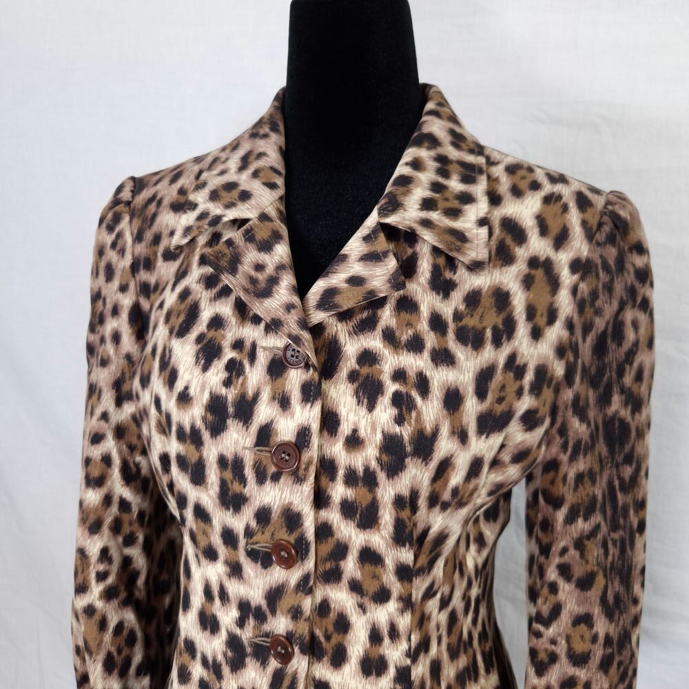 leopard print jacket