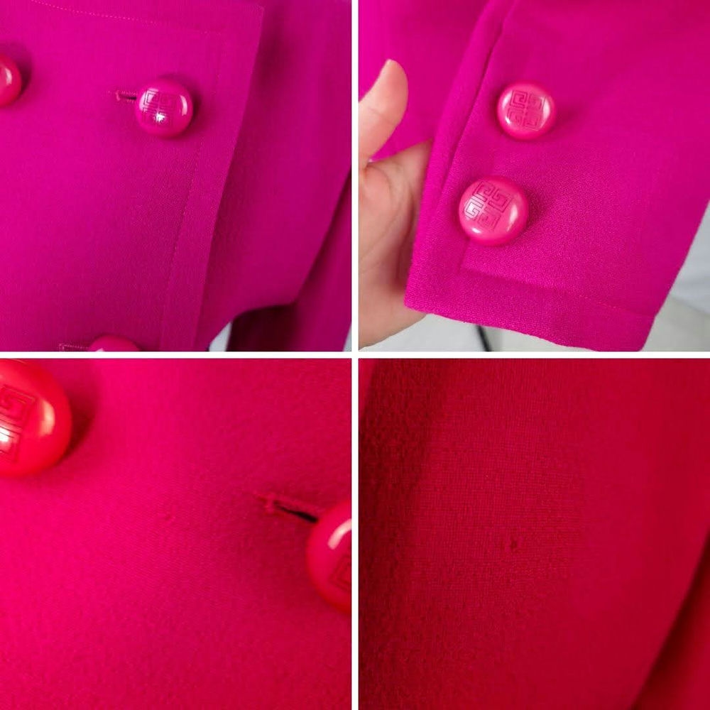 Givenchy giacca fucsia doppiopetto - immagine 6