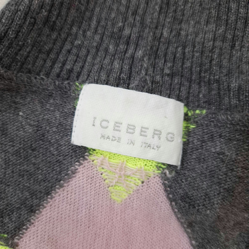 Iceberg gilet in lana con cuori