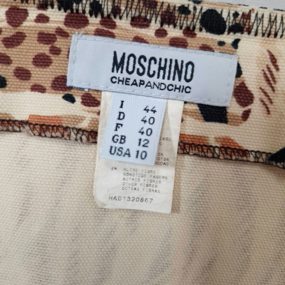 Moschino Cheap and Chic gonna patchwork - immagine 3