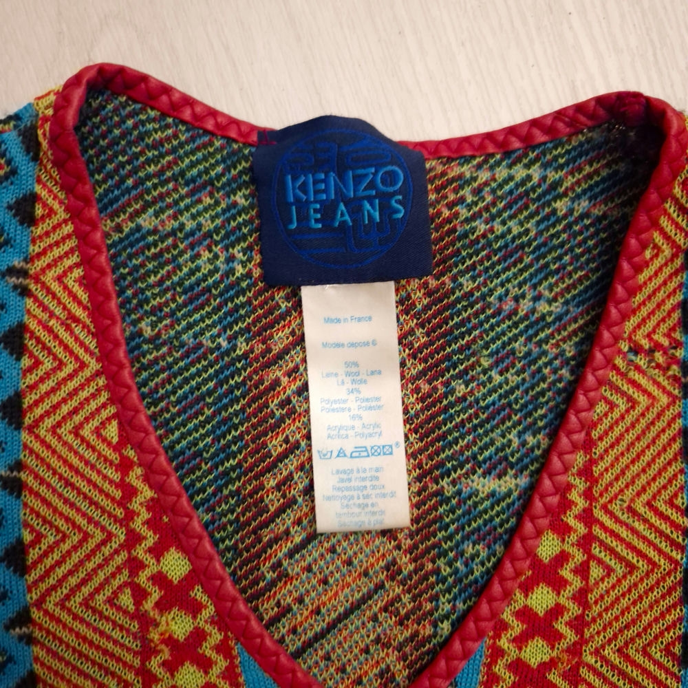 Maglione boho Kenzo Jeans vintage 1997
